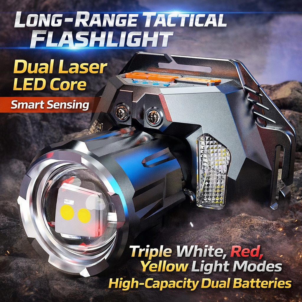 Ultra Bright Rechargeable Zoom LED Headlamp