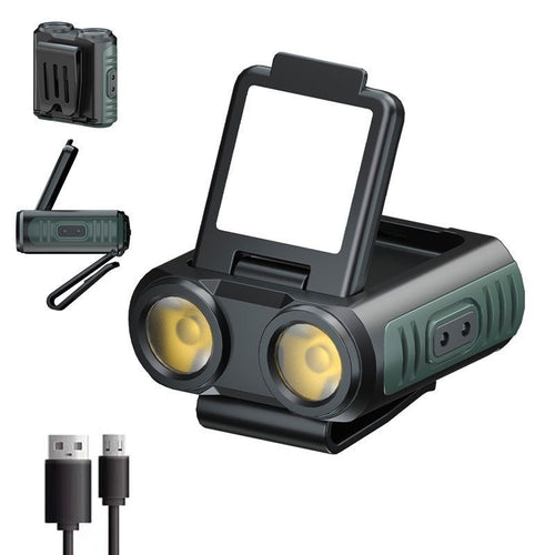 Rechargeable Clip-On Cap Light