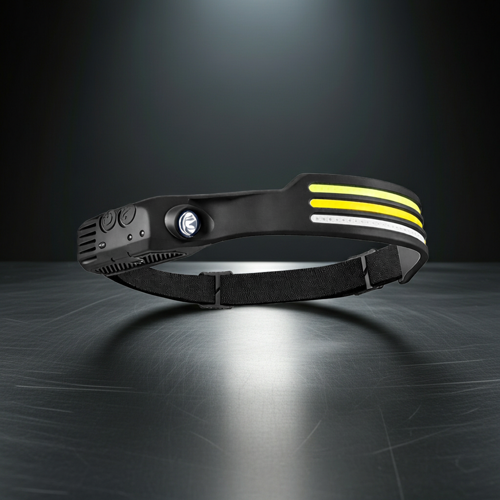 COB LED Motion Sensor Headlamp
