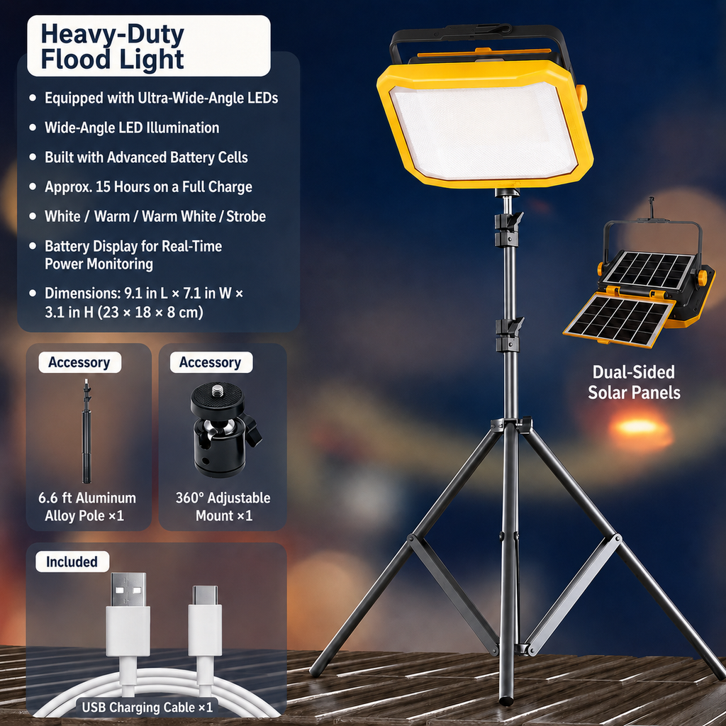 Bright Camping Lantern with Tripod Stand